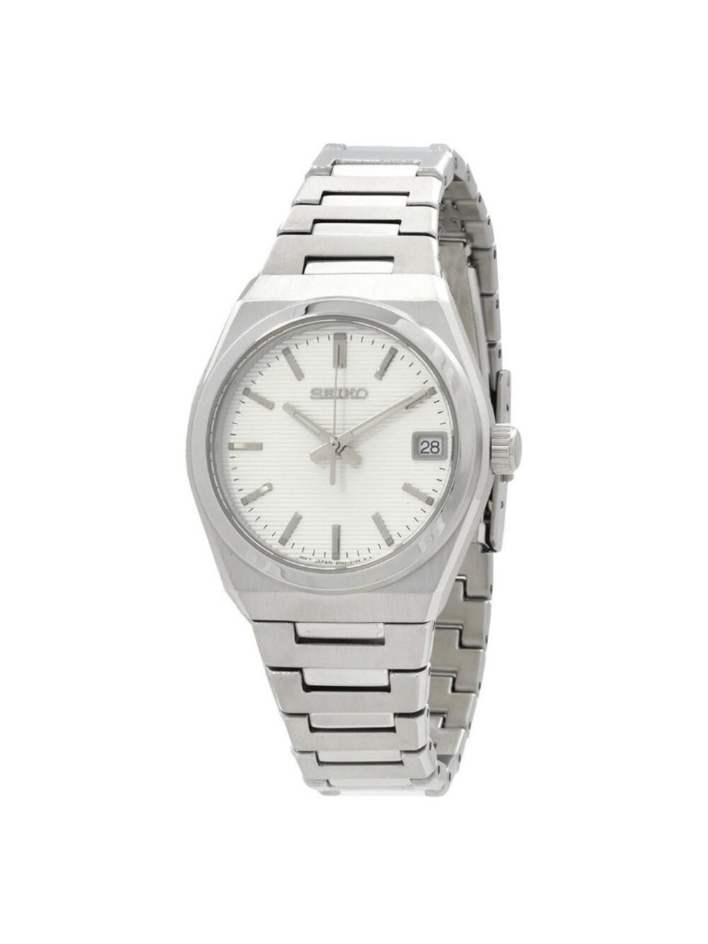NWT Seiko Classic Quartz White Dial Ladies Watch
